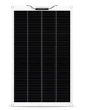 Flexible solar panel 160 W